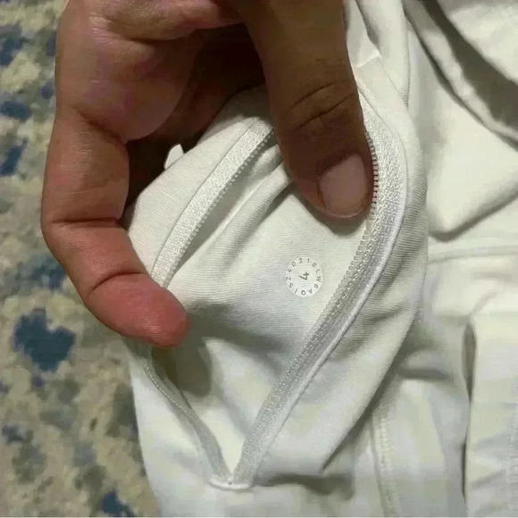 Lululemon speed up legging white size 4 - Picture 4 of 6